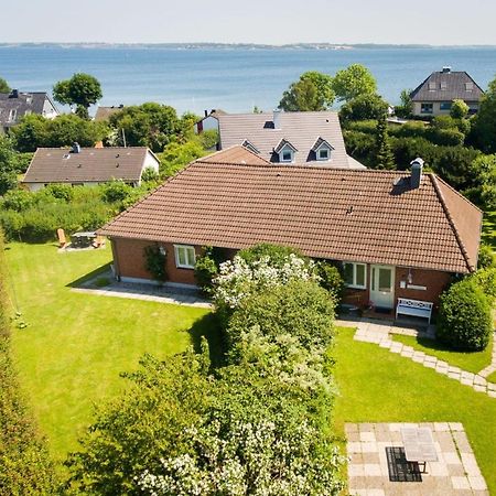 Seeblick II - Gemuetliche 60Qm - Ganzes Haus - 50M Zum Naturstrand - Mit Terrasse Und Grossem Garten Glücksburg Eksteriør bilde