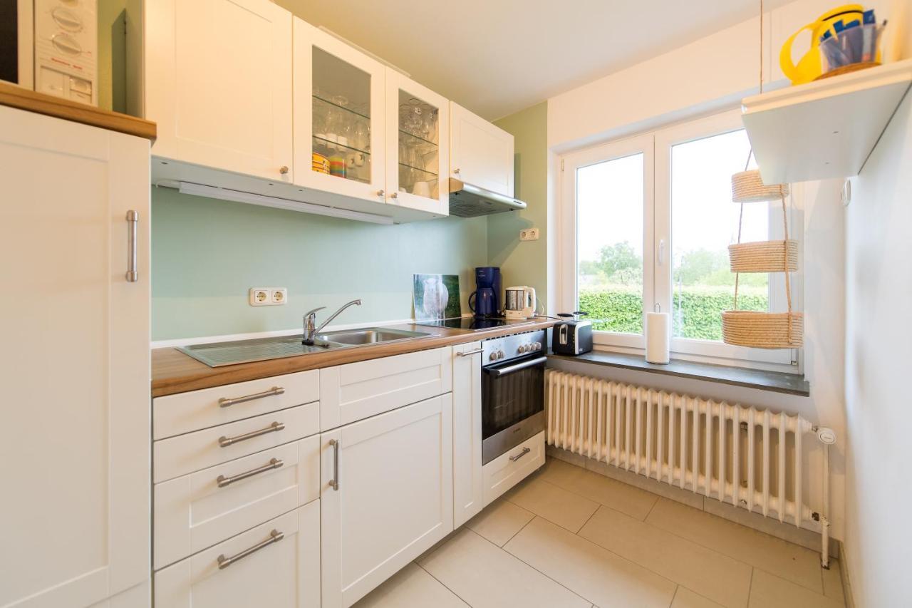 Seeblick II - Gemuetliche 60Qm - Ganzes Haus - 50M Zum Naturstrand - Mit Terrasse Und Grossem Garten Glücksburg Eksteriør bilde