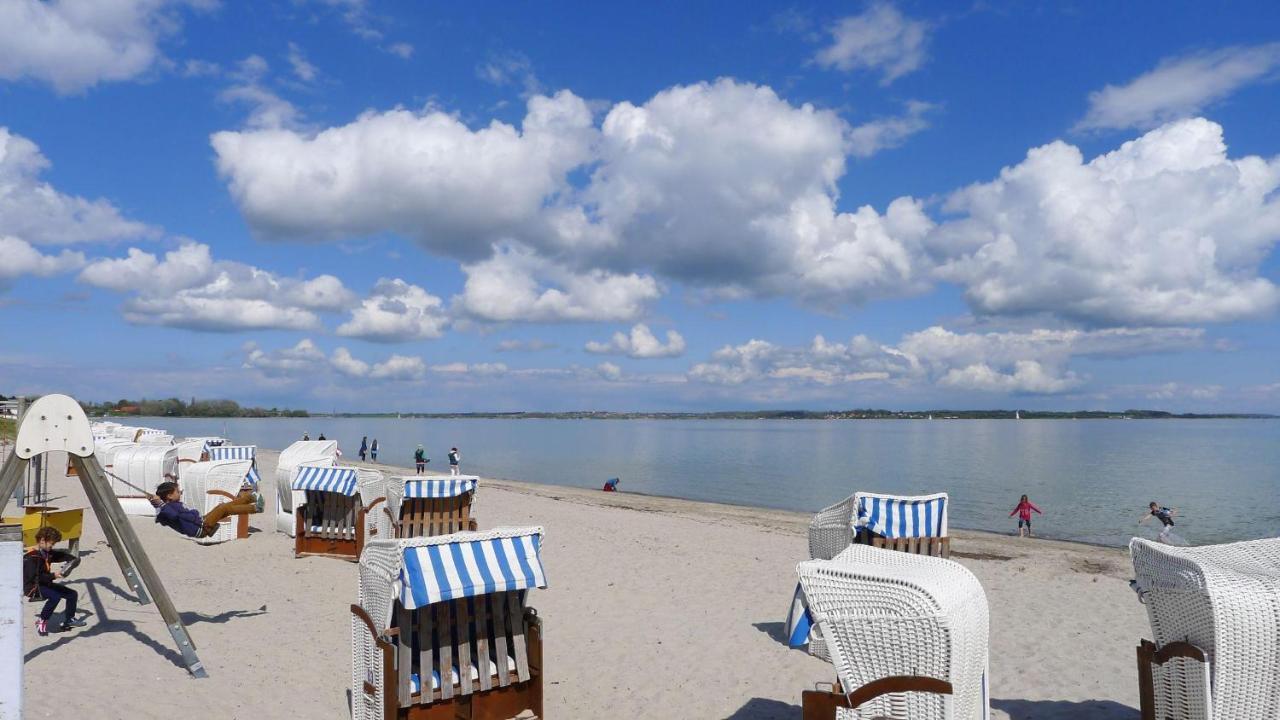 Seeblick II - Gemuetliche 60Qm - Ganzes Haus - 50M Zum Naturstrand - Mit Terrasse Und Grossem Garten Glücksburg Eksteriør bilde