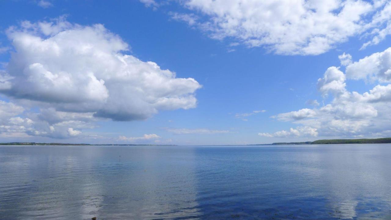 Seeblick II - Gemuetliche 60Qm - Ganzes Haus - 50M Zum Naturstrand - Mit Terrasse Und Grossem Garten Glücksburg Eksteriør bilde